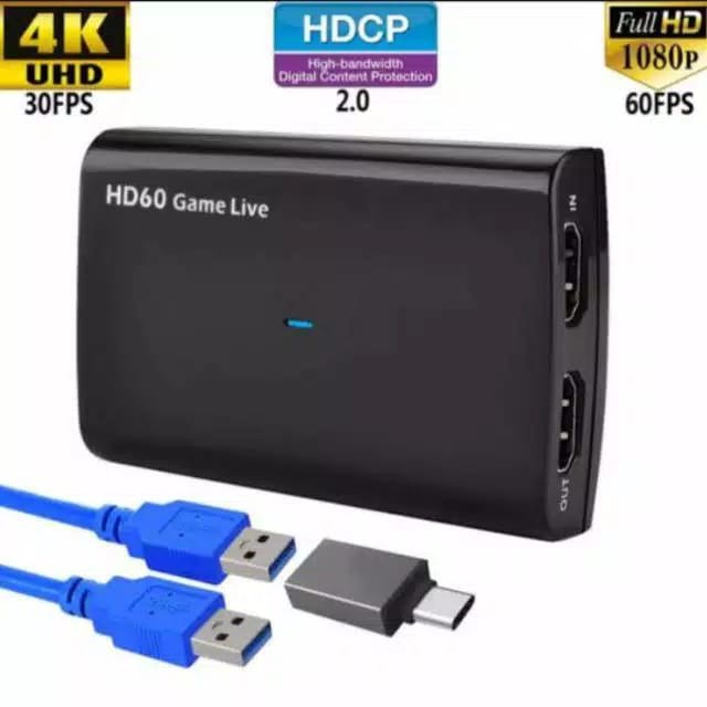 Ezcap 266 HDMI Capture 4K 1080P USB 3.0 HDMI HD60 60FPS Live Steraming With Mic