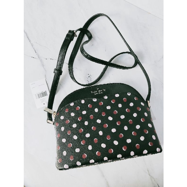 KS dome crossbody payton dot blackmulti