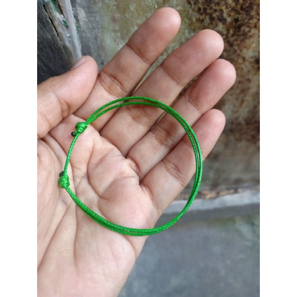 Gelang Polos Gelang Tali Polos Gelang Tali Kilap Korea