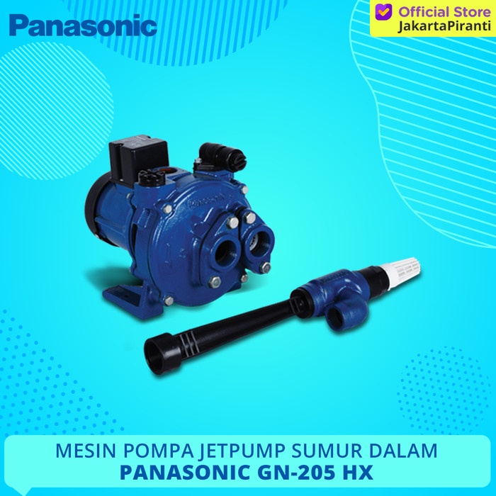 MESIN POMPA JETPUMP MANUAL PANASONIC GN 205 HX