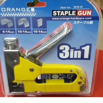 

Update - 3 in 1 ORANGE Stapler Gun / Tembak Gun Tacker 4mm s/d 14mm