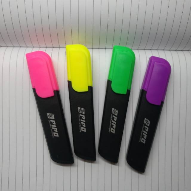

Stabilo highlighter penanda tulisan Pipo HS 034C grosir murah