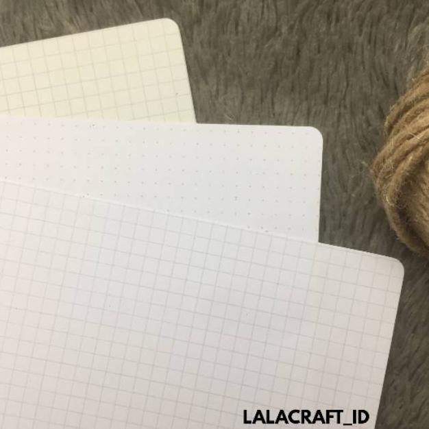 

(PROMO 7MY50) [100GSM Gading]Loose Leaf A5 dan B5 Grid/Dot Broken White (Putih Gading, Warna Novel) ✭