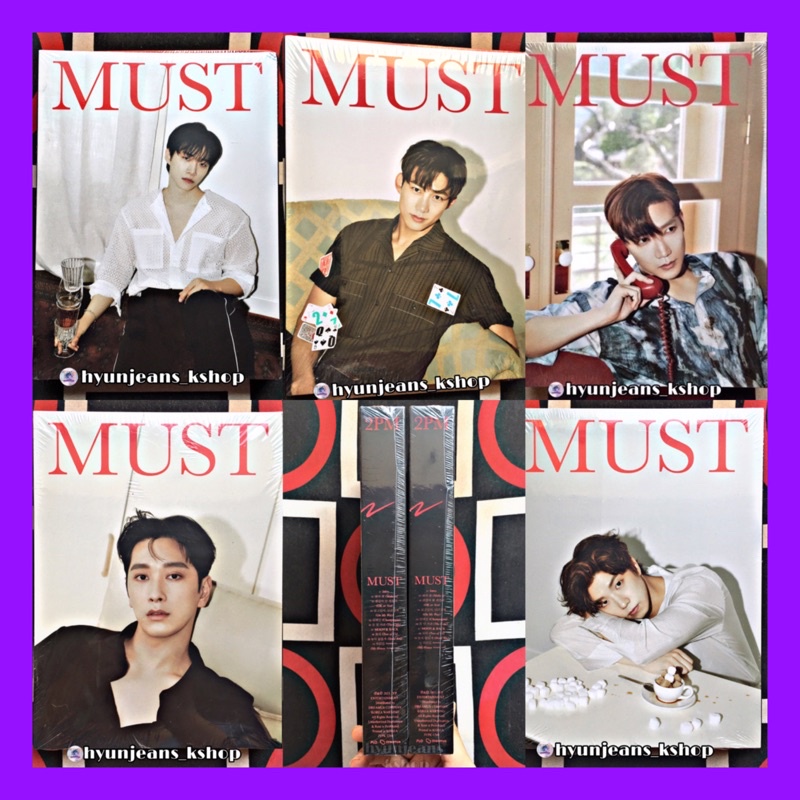 2PM The 7th Studio Album - MUST (Limited Edition) Junho Taecyeon Junk Jun k Chansung Nickhun Wooyoun