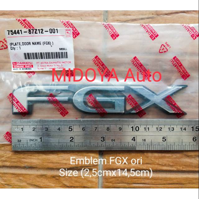 Emblem Taruna FGX ori