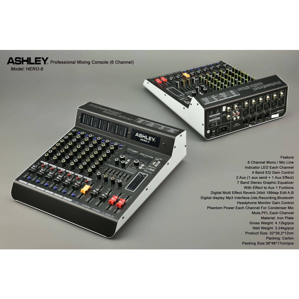 MIXER ASHLEY HERO6 / HERO 6 ORIGINAL