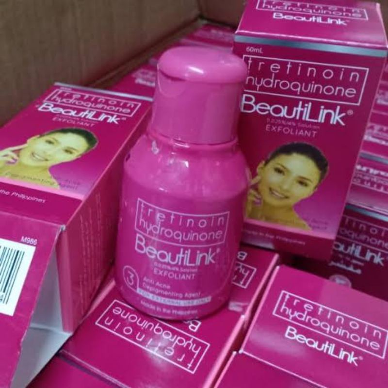 Aschosme Toner Maxi-peel Beautilink Toner maxipeel Pink Kemasan Baru