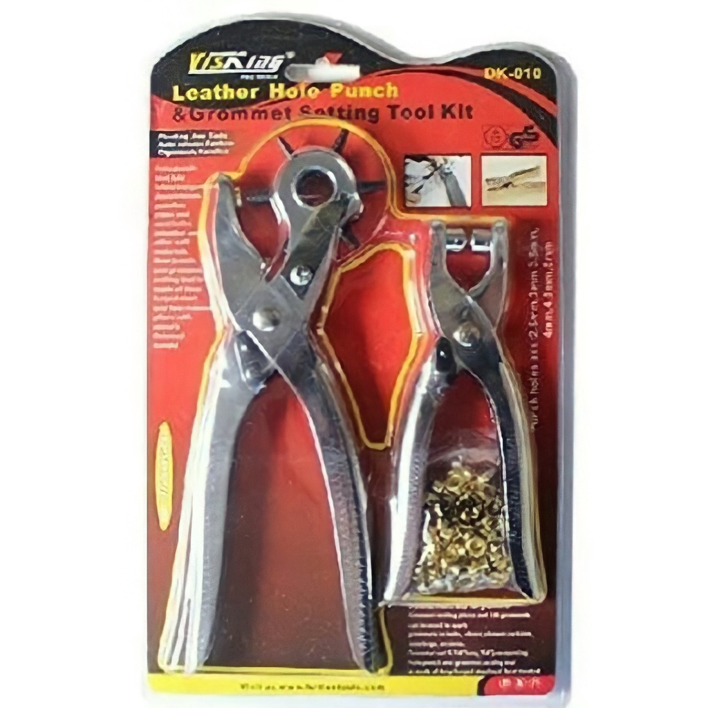 

Pembolong Sabuk Pembolong Tas Pelubang Sabuk Gesper Kulit Set 2 pcs
