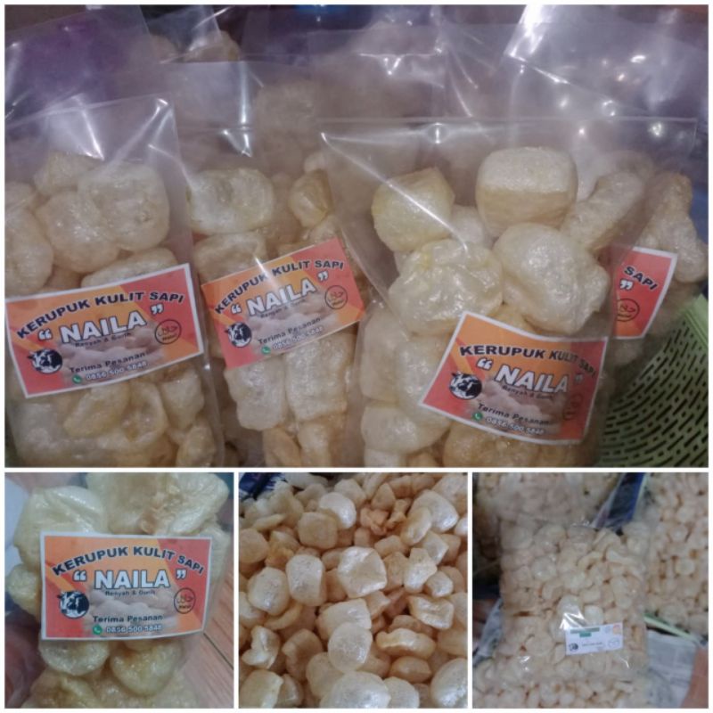 

Kerupuk Kulit Sapi Original / Pedas | Cemilan Camilan Krupuk Enak Gurih Renyah l Makanan Ringan