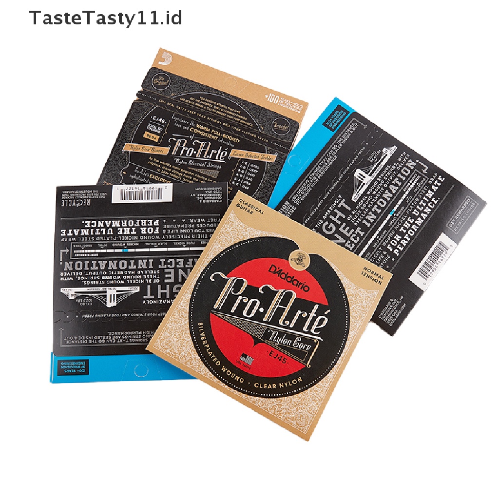 2 Pak / set Senar Gitar Elektrik EXL110 EXL120 EJ-45 EJ-46 Nickel Bentuk Bulat