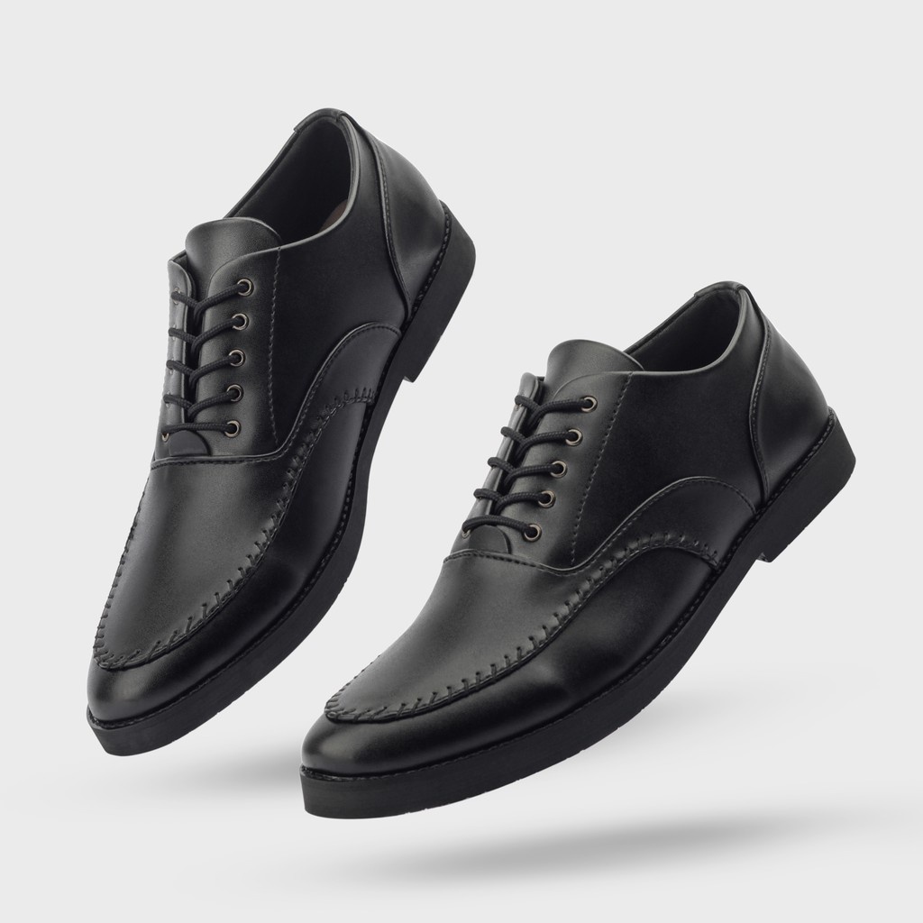 BOLTON BROWN ORIGINAL x GIANT FLAMES Sepatu Formal Coklat Tali Pria Pantofel Kerja Kantor Dinas Resmi Guru PNS Kantoran Pesta Undangan Wedding Kondangan Nikah Kuliah Modern Oxford Semi Kulit Premium Footwear Big Size Jumbo Ukuran Besar 44 45 Keren Terbaru