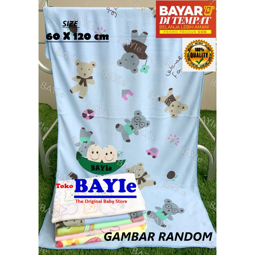 MURAH Handuk Bayi dan Anak Big Size Ukuran 60 x 120 cm/Baby Towel/handuk mandi bayi