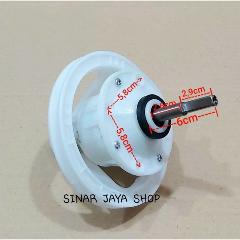 GEARBOX MESIN CUCI POLYTRON