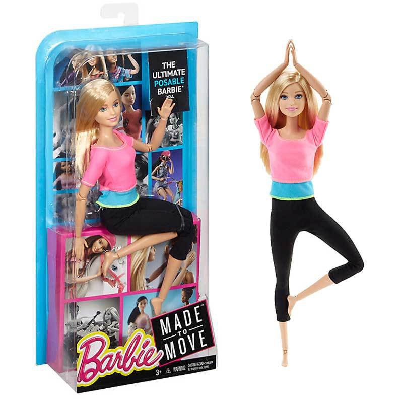 BARBIE ORIGINAL MADE TO MOVE MTM PINK TOP
