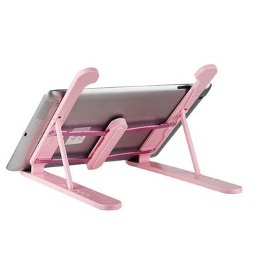 FOLDING STAND HOLDER HANDPHONE IPAD DUDUKAN LIPAT ADJUSTABLE