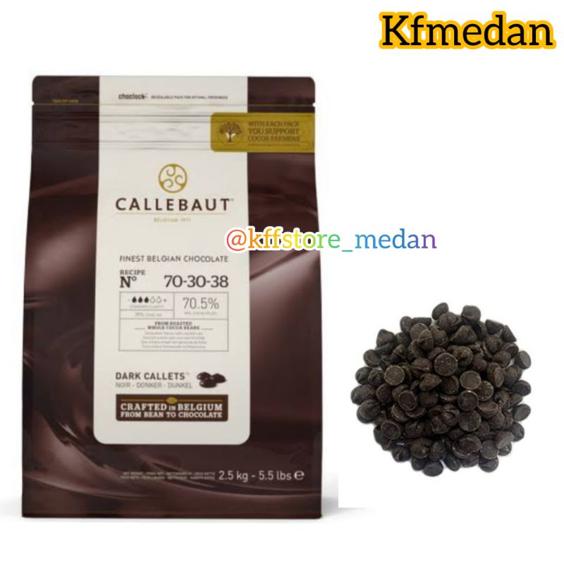 

Callebaut Dark Chocolate 70-30-38 (70,5%) Per 100g