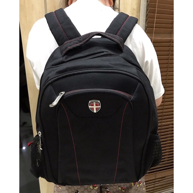 Tas Ransel Laptop Hitam ElleHammer