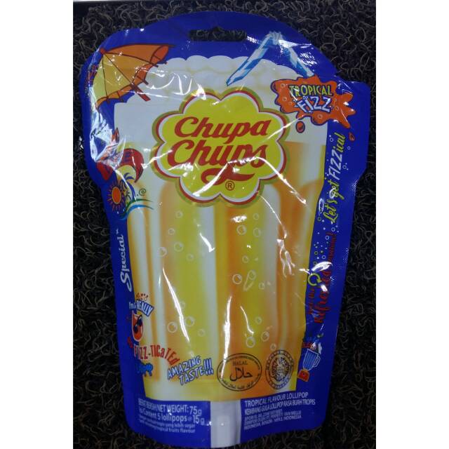 

Chupa Chups TROPICAL FIZZ 75gr