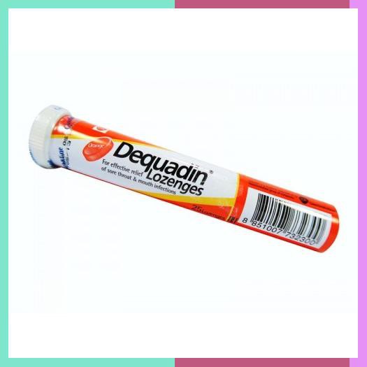 

Dequadin Lozenges Permen / Sakit Tenggorokan