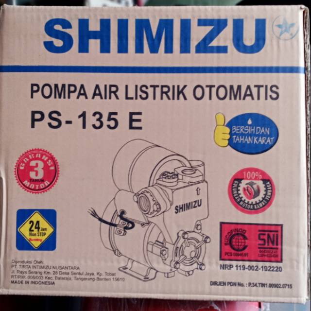 POMPA AIR SHIMIZU PS-135E