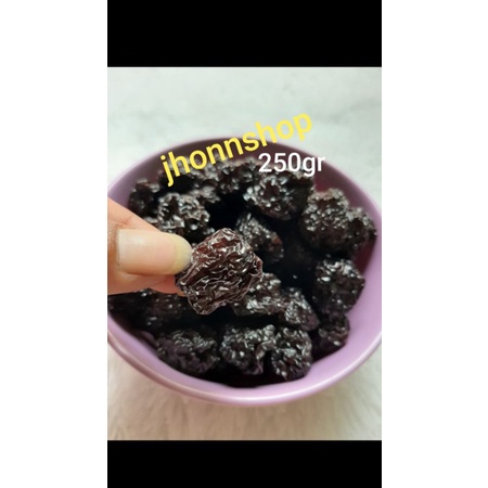 

Kurma Hitan Cina 250gram/ O Co / Black Dates Hei Zhao
