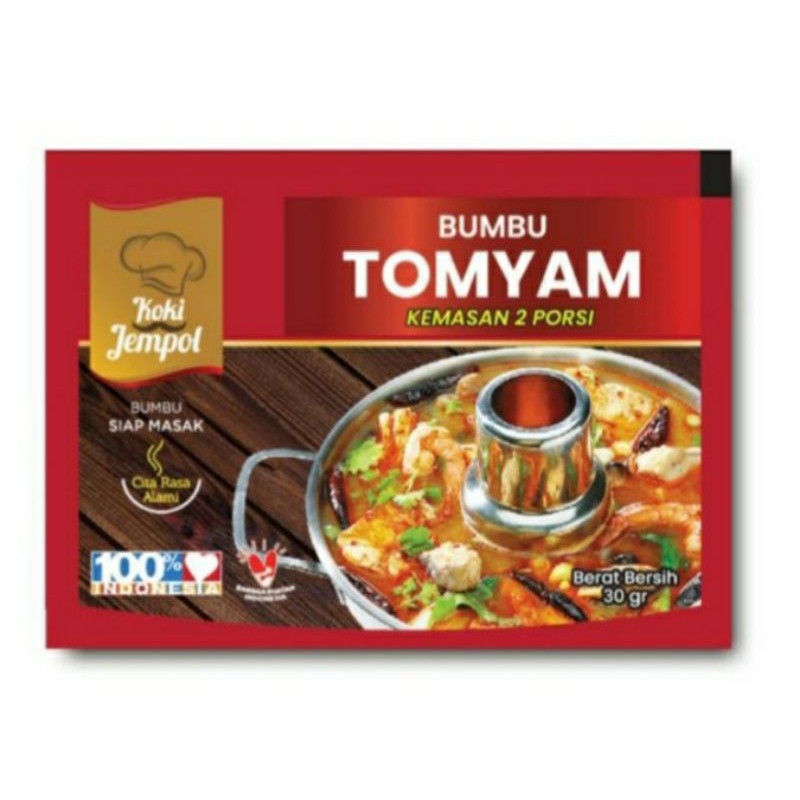 Jual Bumbu Tomyam Steamboat Koki Jempol 30gr Shopee Indonesia