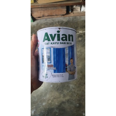 

cat avian kayu dan besi