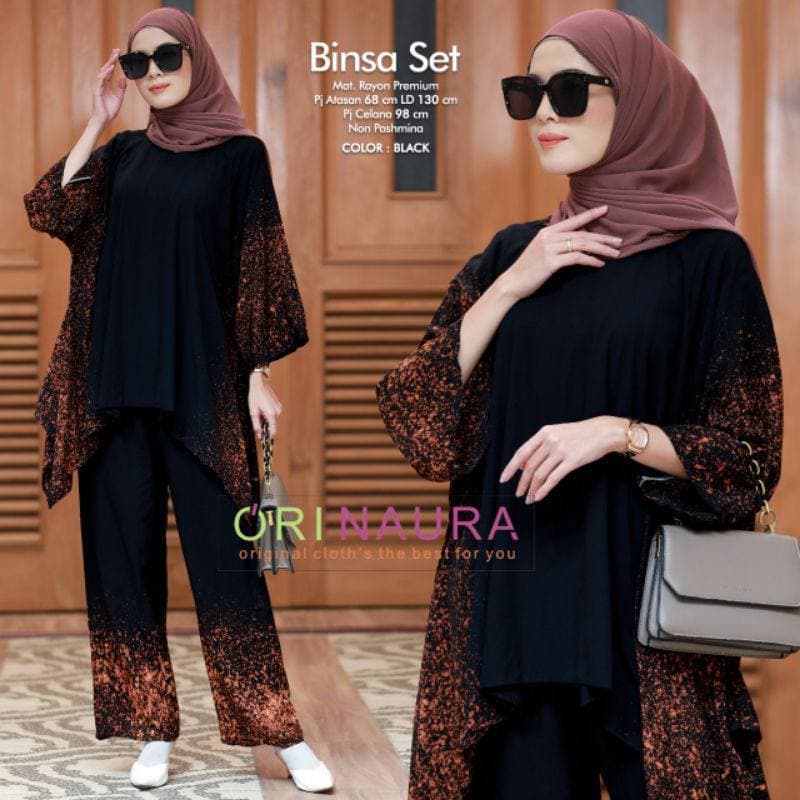 SETELAN WAKA ONE SET WAKAWAKA RAYON PREMIUN JUMBO TERBARU