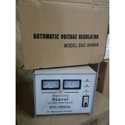 Promo STAVOL STABILLIZERR MATSUNAGA 3000 WATT