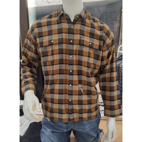 KEMEJA PANJANG EMBA JEANS ORIGINAL PRIA