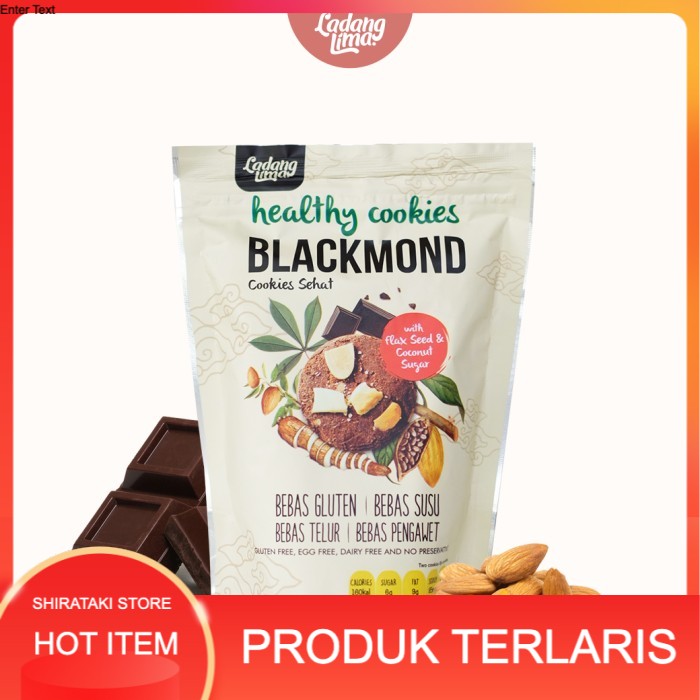 

(BISA COD) blackmond healthy cookies ladang lima SHIRATAKI STORE