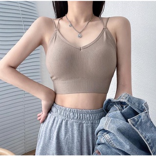 DF BR270 Bra Tanktop Wanita BH Olahraga Pakaian Dalam Wanita Import BH Tanpa Kawat Hight Quality