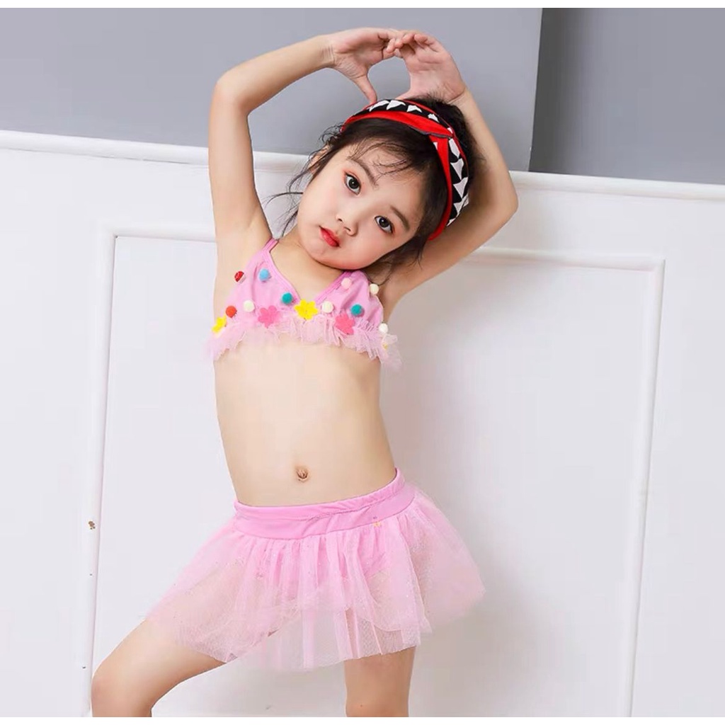 PAKAIAN BAJU RENANG MICKEY MINNIE PINEAPPLE NENAS BIKINI SET SWIMSUIT ANAK BAYI BALITA IMPOR