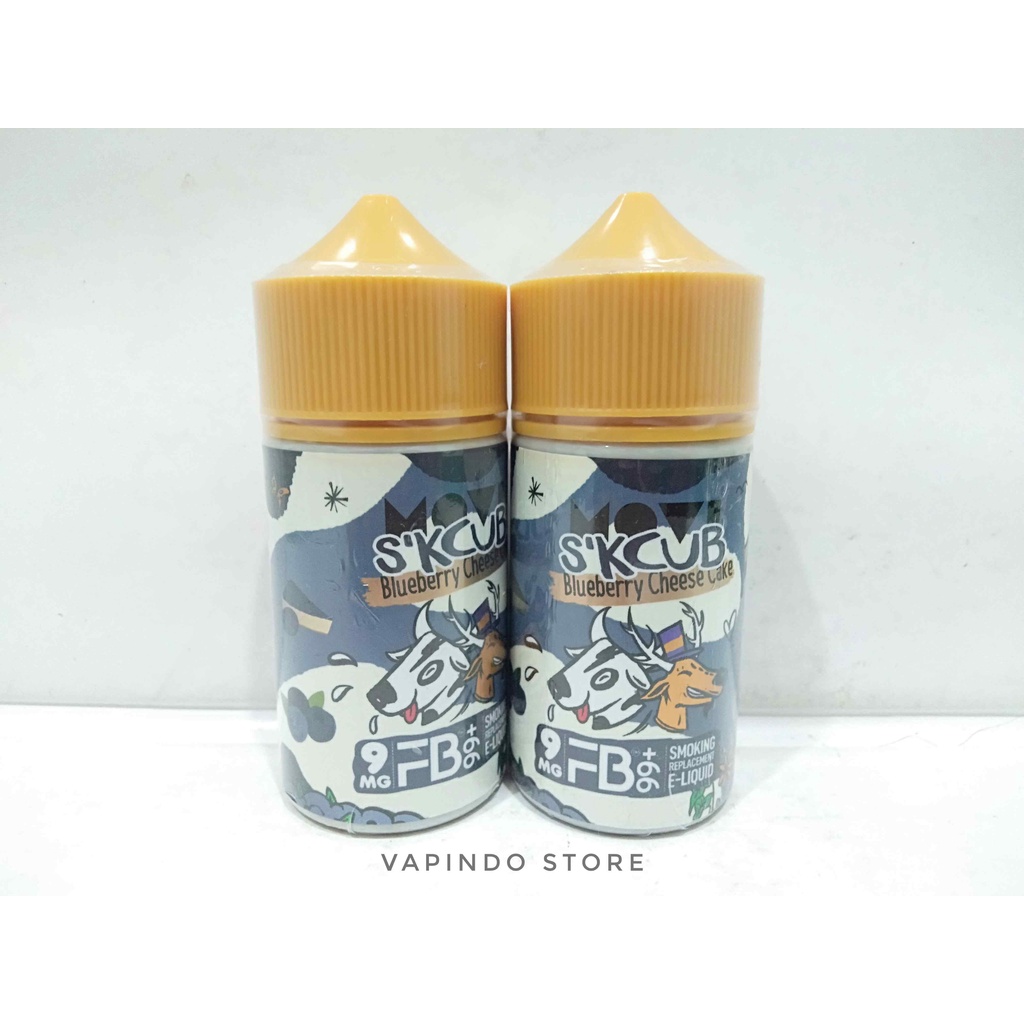 NIC 9MG SKCUB FB99+ BLUEBERRY CHEESECAKE 60ML BY MOVI