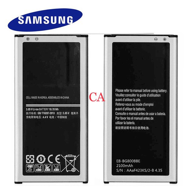 BOS - Battery HP Samsung Galaxy S5 / EB-BG800BBE | Batre BT Baterai G800