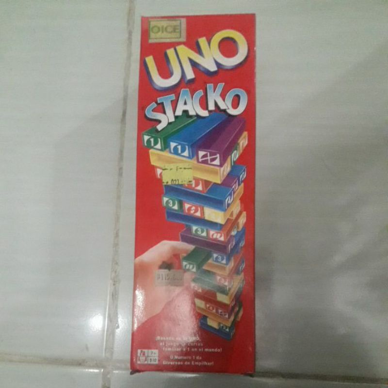 mainan balok UNO STACKO