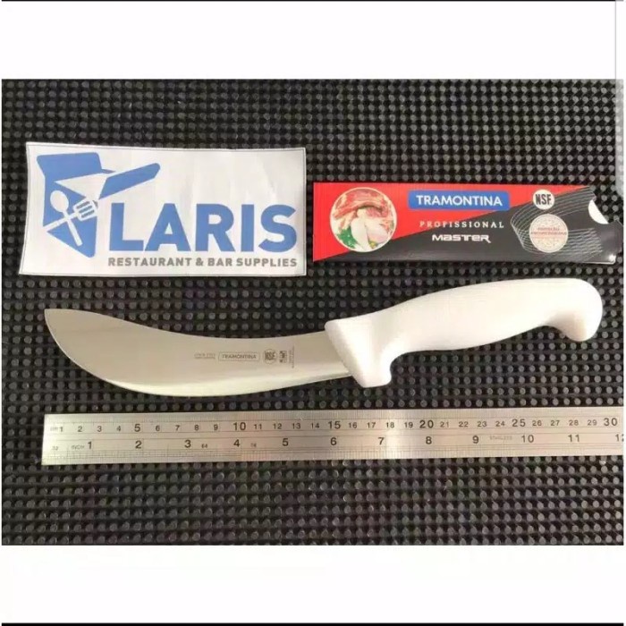 Pisau Seset Kulit - Pisau Daging Seset Kulit Tramontina 6'' Ori Tajam Garansi - Vivistecolection