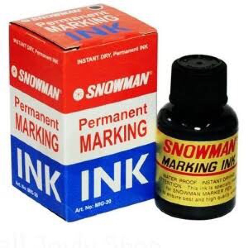 

TINTA SPIDOL PERMANENT HITAM MARKING INK REFFIL SPIDOL