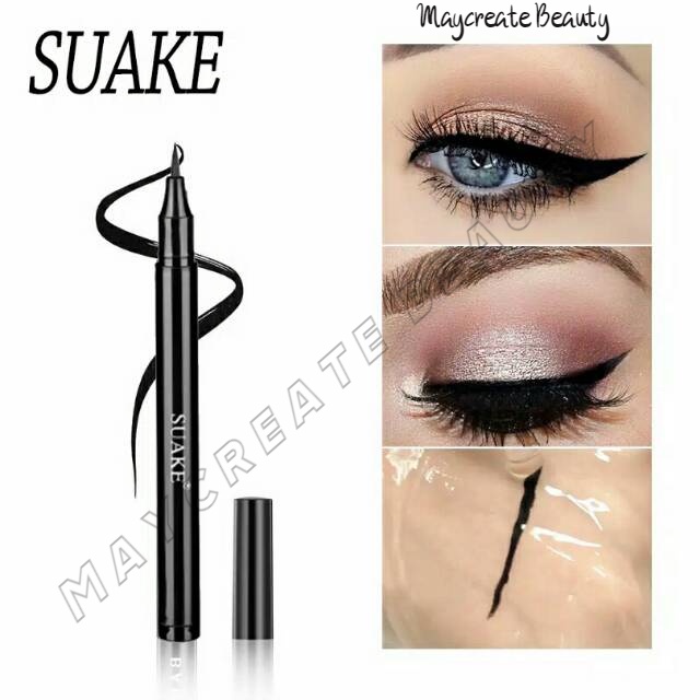 SUAGE EYELINER PEN Waterproof Long Lasting 24 Hours Waterproof Liquid Eyeliner Pen