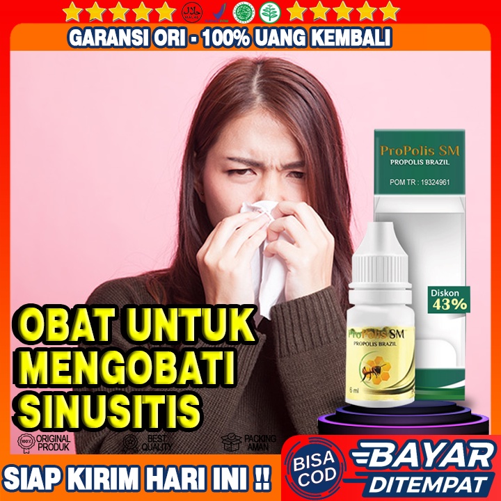 Obat Sinusitis Hidung, Obat Tetes Anosmia, Obat Herbal Hidung Tersumbat Tidak Bisa Mencium Bau
