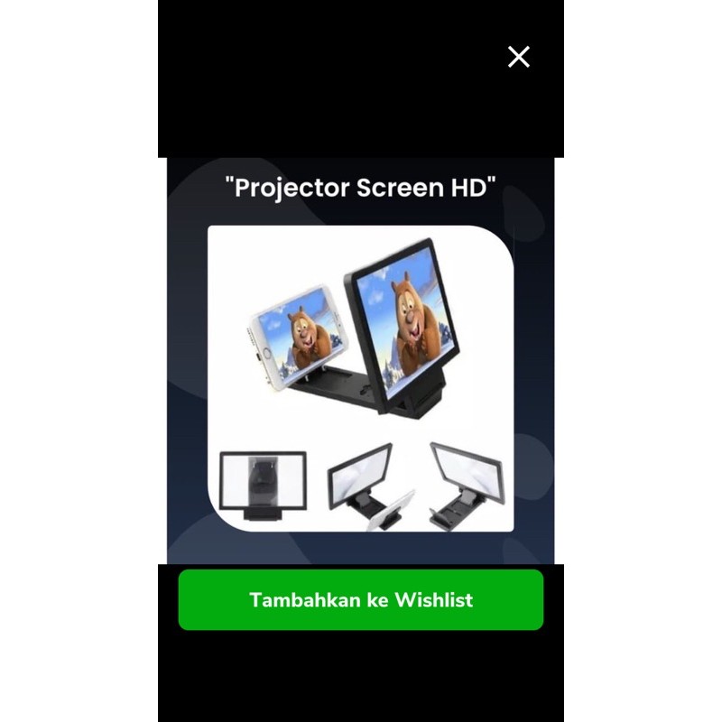 PROJECTOR SCREEN HD ORIGINAL
