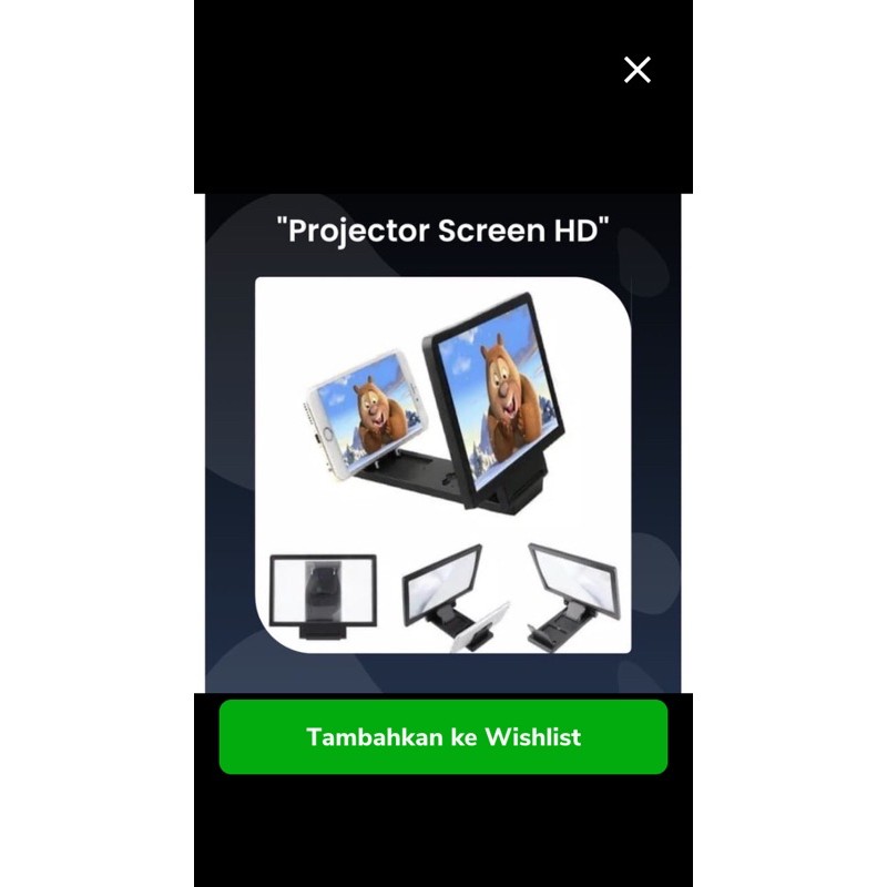 PROJECTOR SCREEN HD ORIGINAL