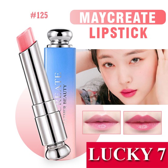 BISA BAYAR DI TEMPAT PROMO LIPSTIK MURAH Maycreate Lipstik KOREA - Lipstik Pelembab Bibir Anti Air