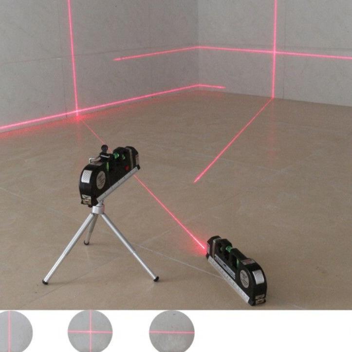 Baru - Fixit Level Pro 3 Penggaris Laser Waterpass Meteran Laser 250 Cm Laser Level pro3