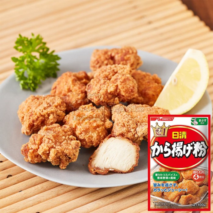 

PROMO [COD] Nisshin Karaageko (Premiks Tepung Karaage) [Karaage Flour] 100 Gram