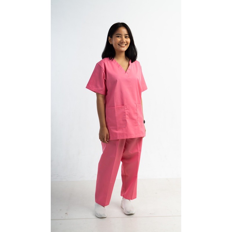 Baju Jaga Ok Baju Scrub dokter Shopee Indonesia Baju Jaga Ok Baju Scrub dokter Shopee Indonesia