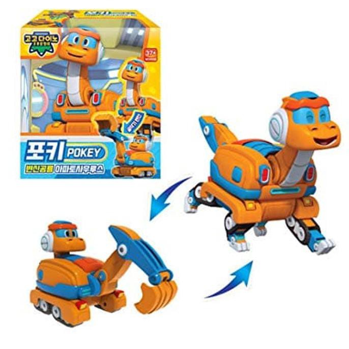 GOGO DINO MINI TRANSFORMATION POKEY - ORIGINAL TERBARU