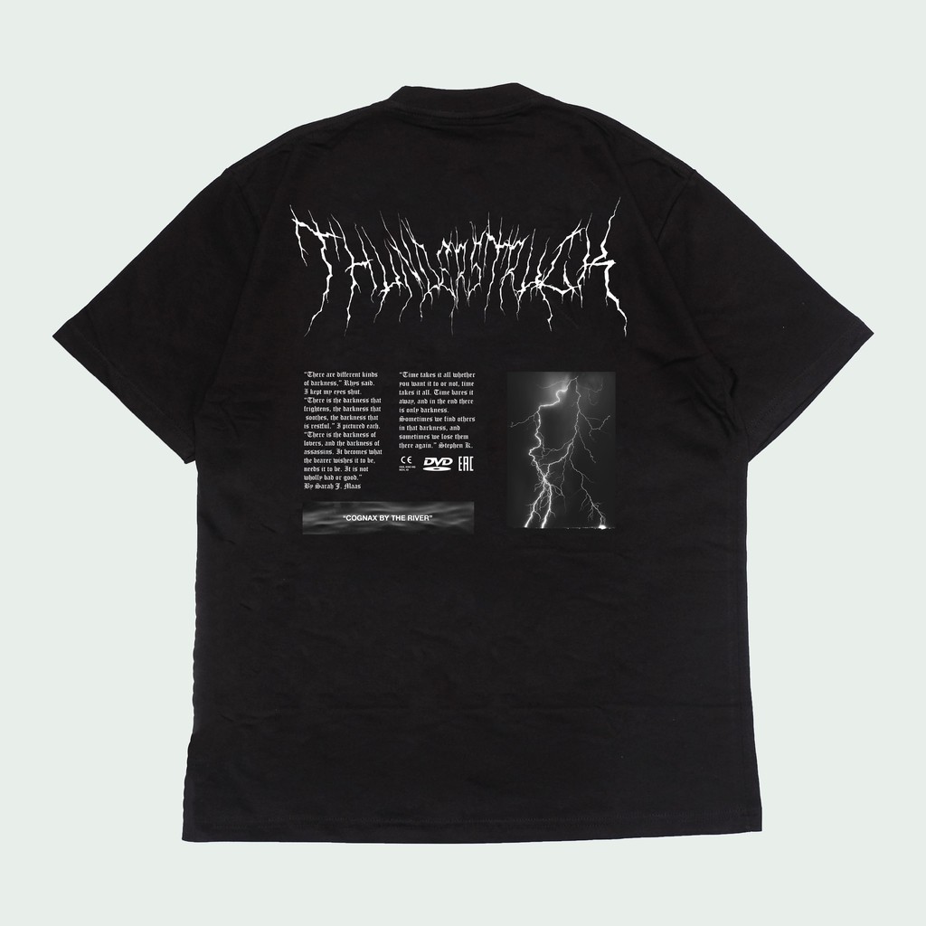 Cognax - THUNDERSTRUCK | Oversized T-Shirts | Kaos Oversize Pria Wanita