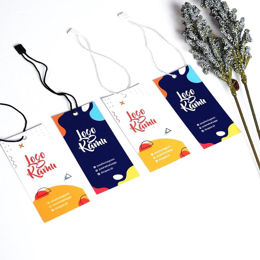 

⚡erbu Kejutan Tali Hangtag Tali Handtag Merk Hitam dan Putih Premium Loop Pin Hang Tag Label Baju produck terbaik