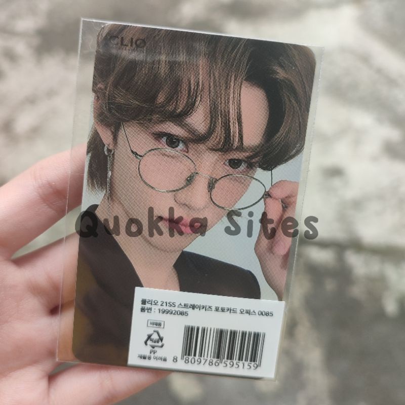 PHOTOCARD CLIO double side office look Felix